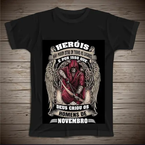 Camiseta Heróis Não Podem Estar em Todos os Lugares