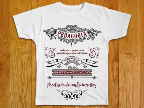 Camiseta Profissão Pedagogia