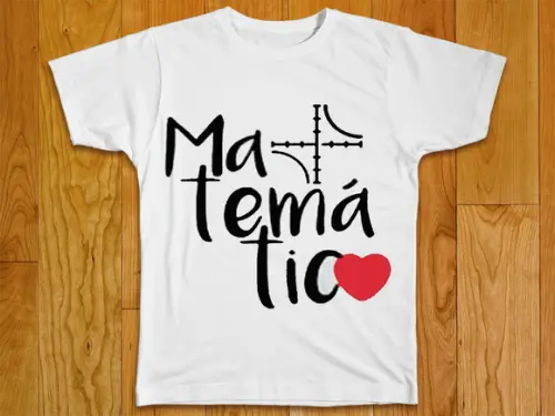 Camiseta Profissão Matemática