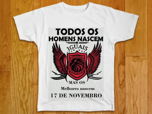 Camiseta Todos Os Homens Nascem Iguais
