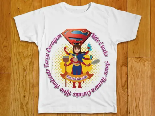 Camiseta Super Mãe