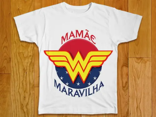 Camiseta Mamãe Maravilha