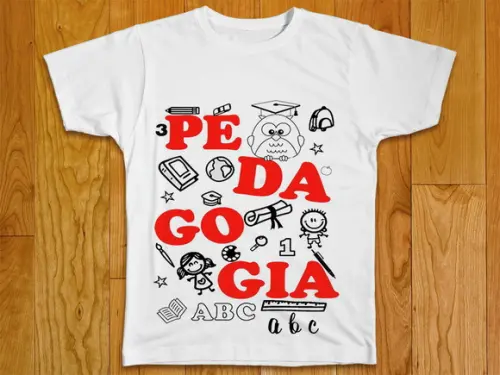Camiseta Profissão Pedagogia