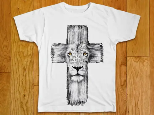 Camiseta Religiosa Leão de Judá