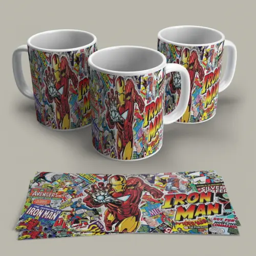 Caneca Porcelana Ironmain