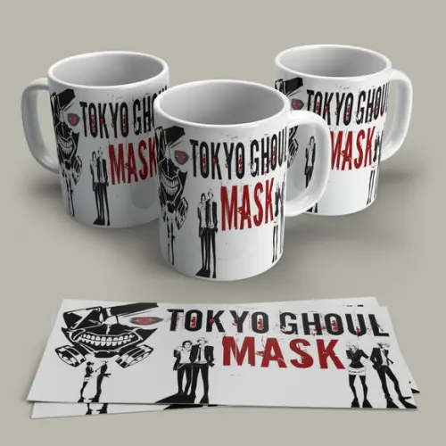Caneca Porcelana Tokyo Ghoul