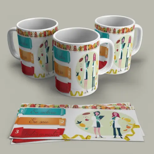 Caneca Profissão Nutricionista