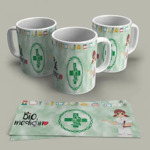 Caneca Profissão Biomedicina