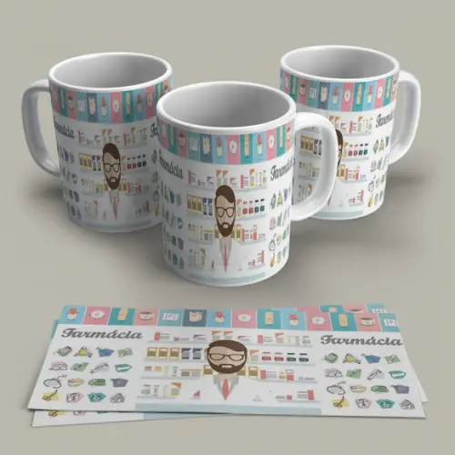Caneca Profissão Farmácia