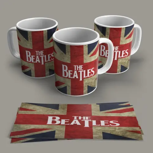Caneca Porcelana Rock