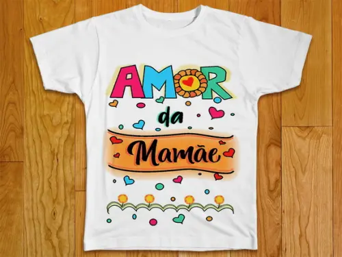 Camiseta Infantil Amor da Mamãe