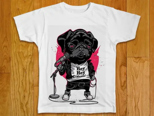 Camiseta Pug