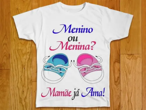 Camiseta Chá de Revelação