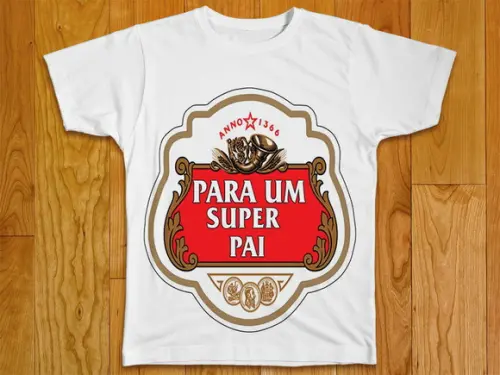 Camiseta Para Um Super Pai