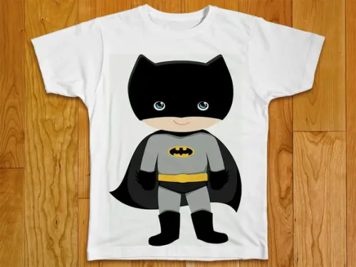 Camiseta Infantil Mascote Batman