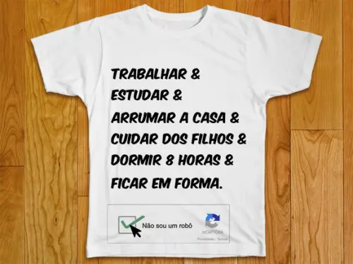 Camiseta Eu Não Sou Um Robô