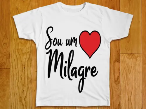 Camiseta Sou Um Milagre