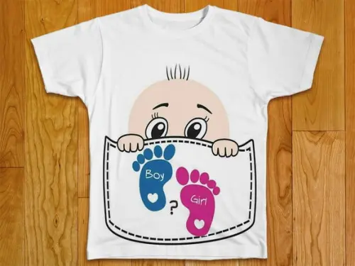Camiseta Chá de Revelação
