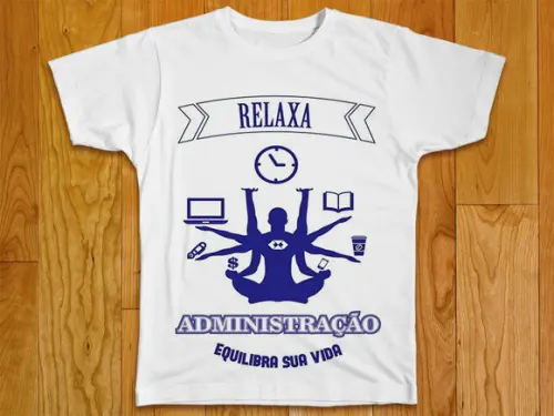 Camiseta Profissão Administração