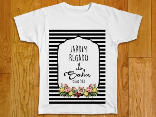 Camiseta Jardim Regado do Senhor