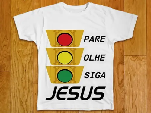 Camiseta Siga Jesus