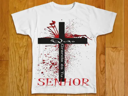Camiseta Quão Grande És Tu Senhor