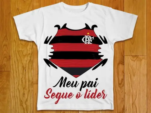 Camiseta Meu Pai Segue o Lider