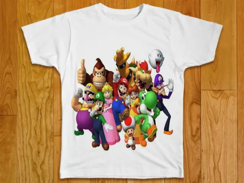 Camiseta Infantil Mario Broz