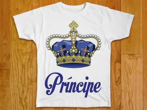 Camiseta Infantil Principe