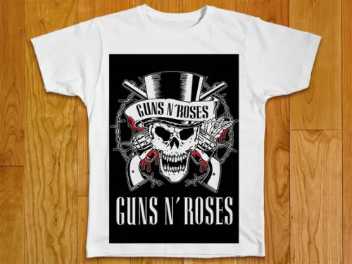 Camiseta Rock Guns N Roses