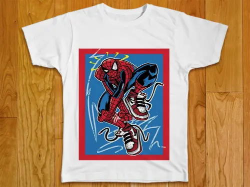 Camiseta Infantil Homem Aranha