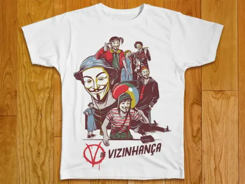 Camiseta Divertida Turma do Chaves