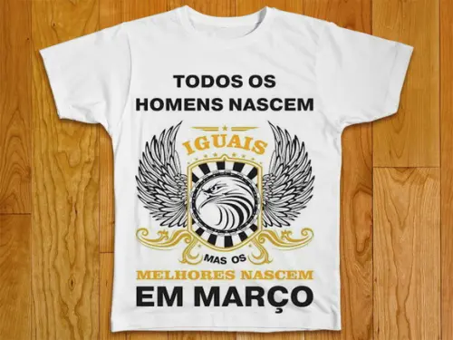 Camiseta Todos Os Homens Nascem Iguais