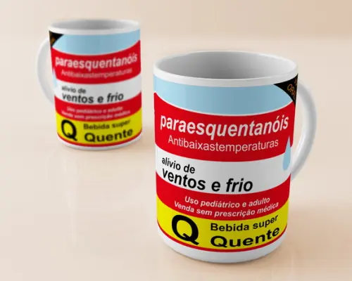 Caneca Porcelana Divertida