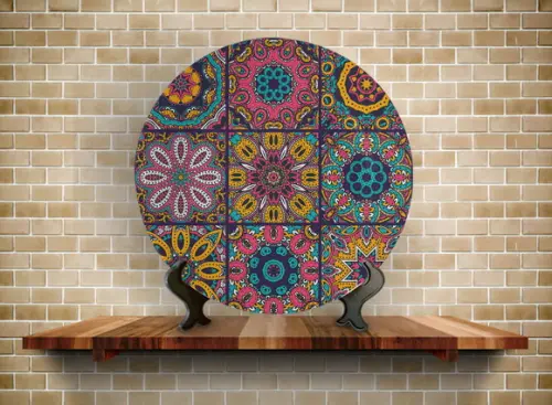 Prato Decorativo Mandala