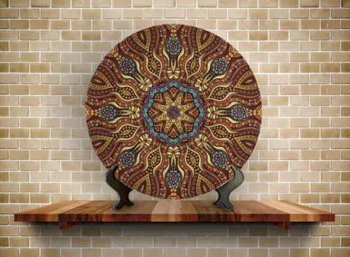Prato Decorativo Mandala