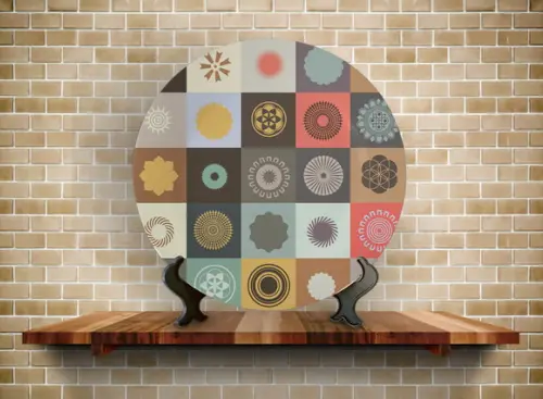 Prato Decorativo Mandala
