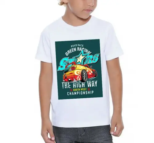 Camiseta Infantil Racing