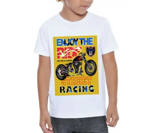 Camiseta Infantil Racing