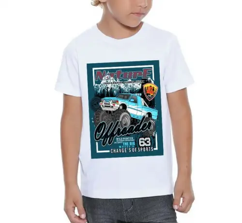 Camiseta Infantil Off Road
