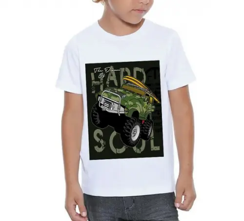 Camiseta Infantil Truck