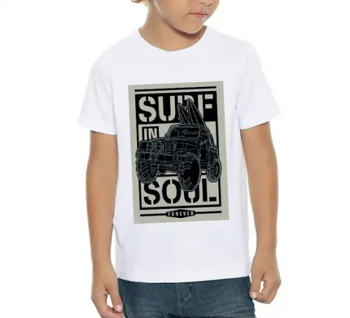 Camiseta Infantil Surf