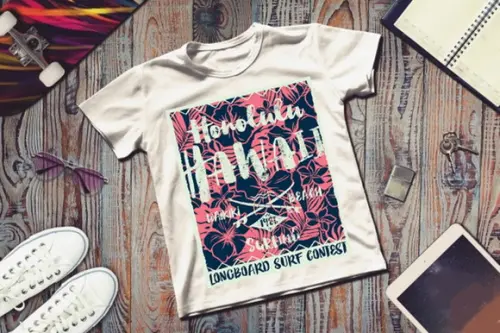 Camiseta Masculina Honolulu Hawaii