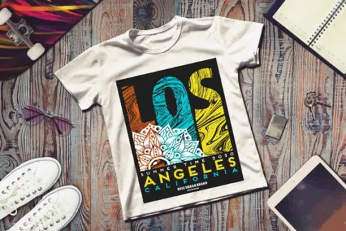 Camiseta Masculina Los Angeles