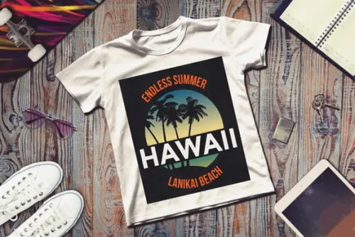 Camiseta Masculina Hawai