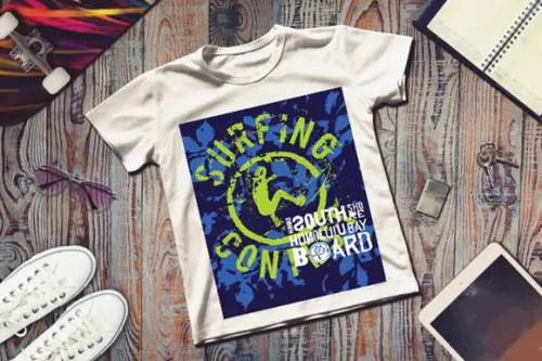 Camiseta Masculina Surfing