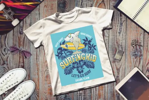 Camiseta Masculina Surfing