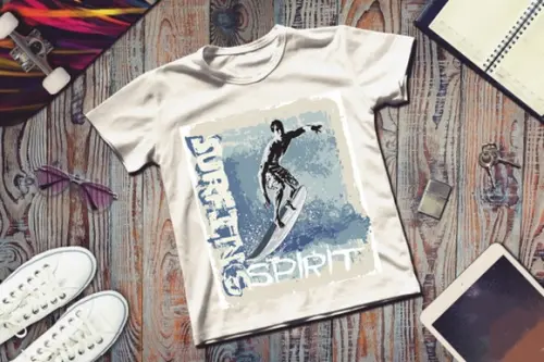 Camiseta Masculina Surfing