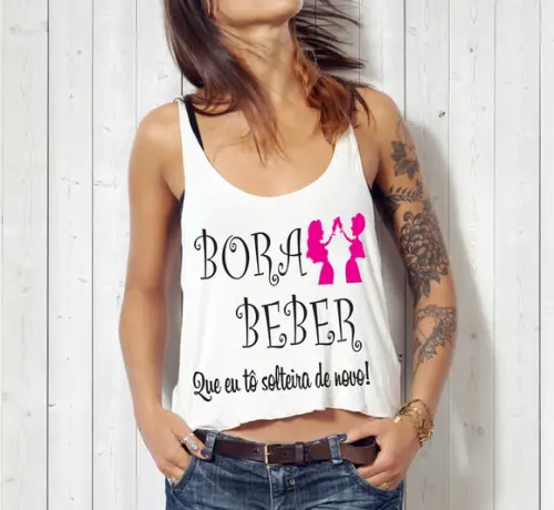 Blusa Cropped Carnaval