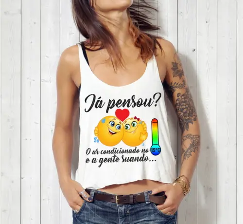 Blusa Cropped Carnaval